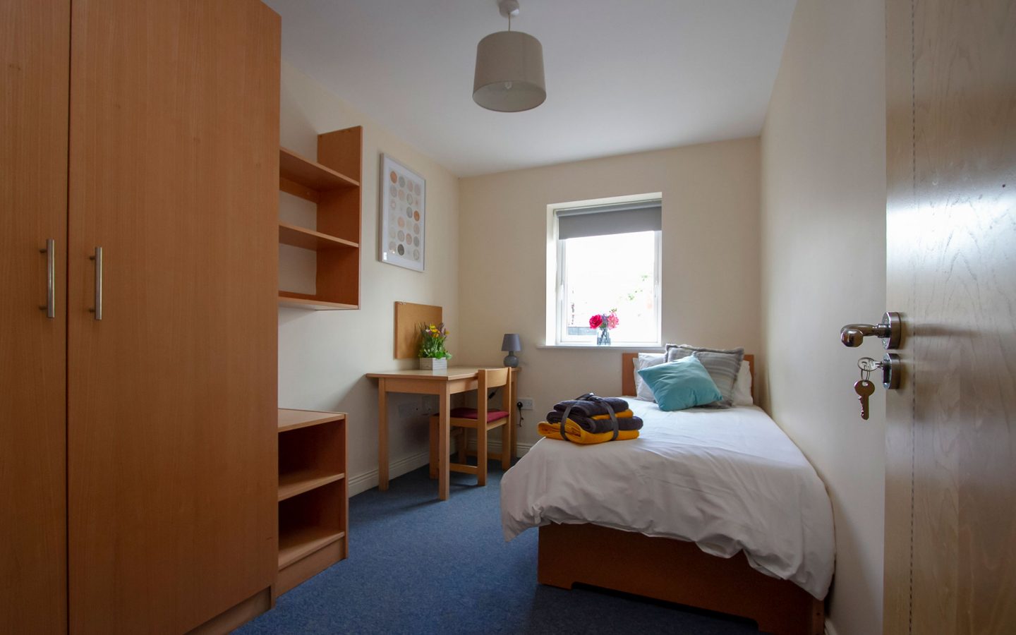Student bedroom at Schoolhouse Court